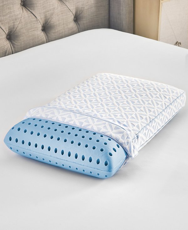 Cool Comfort Memory Foam Gusseted Bed Pillow, Oversized