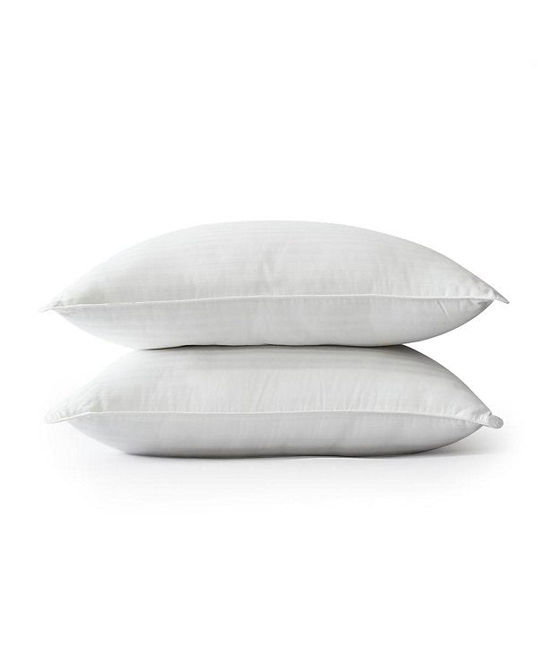 Plush Down Alternative Cooling Gel-Infused Fibers 2-Pack Pillows, Standard