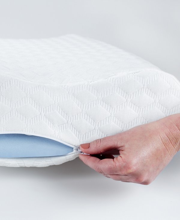 Contour Comfort Gel Memory Foam Pillow, Standard/Queen