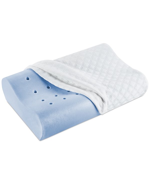 Contour Comfort Gel Memory Foam Pillow, Standard/Queen